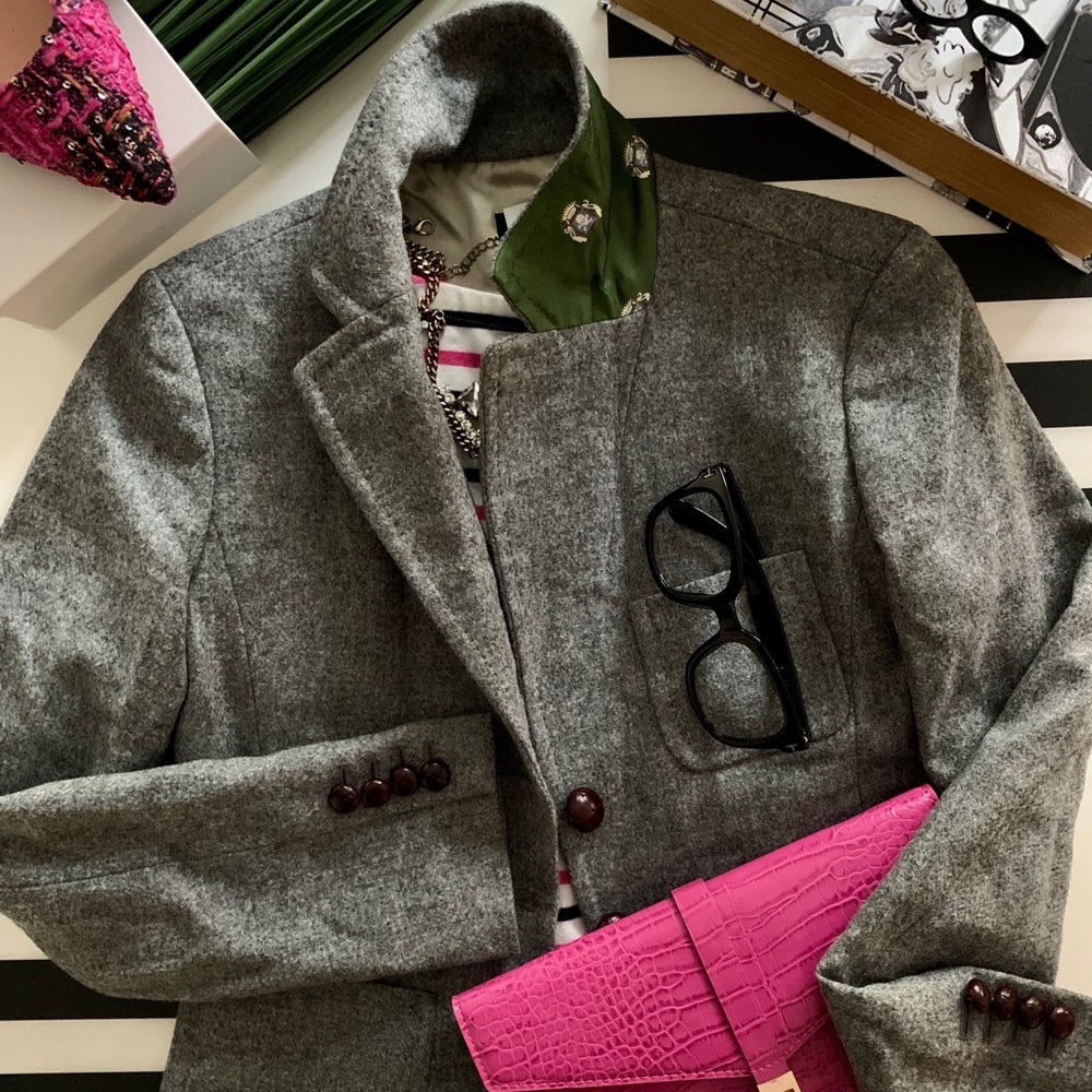 Jcrew Scottish Wool Jacket - image 1